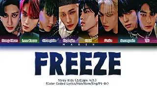 [ENG|PT-BR] Stray Kids (스트레이 키즈) – FREEZE (땡) (Color Coded Lyrics/Han/Rom)