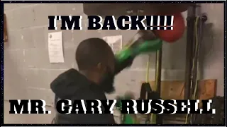 GARY RUSSELL JR BACK IN THE GYM DESTROYING THE SPEED BAG AFTER SHOULDER INJURY