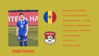 Sergiu Perciun (Torino | Moldova | Radu Rebeja-LIMPS) footage vs Kyrgyzstan U17