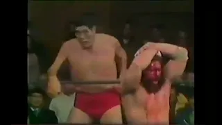 Giant Baba vs Bruiser Brody 1980 01 22