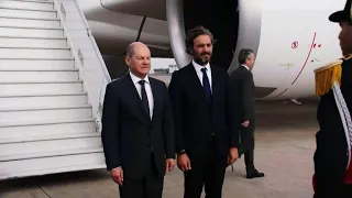 Germany's Scholz arrives in Argentina as he begins Latin America tour | AFP