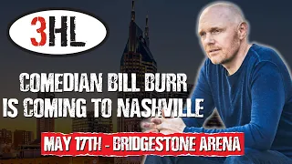 Comedian Bill Burr on 3HL - I Became a Comedian Because I Sucked At Everything Else