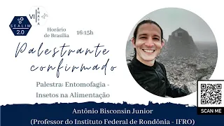 Palestra: Entomofagia - Insetos na Alimentação