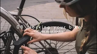 LOCK YOUR BIKE LIKE THIS!!! (I almost had my bike stolen for NOT doing this!)