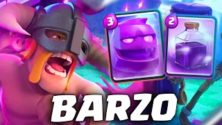 Clash Royale'nin en Barzo destesi ile oynuyorum