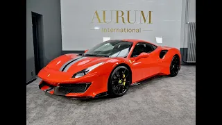 FERRARI 488 PISTA 2019 ROSSO SCUDERIA Walkaround by AURUM International