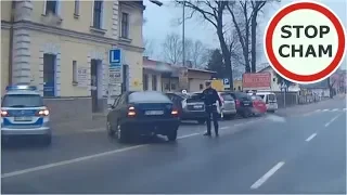 Instant karma czyli wykroczenie i szybkie spotkanie z Policją - [Prezent na Zajączka od Stop Cham]