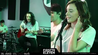 First To Eleven-Take On Me- a-ha Acoustic Cover (livestream)