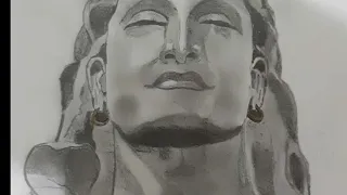 Adiyogi Shiva. drawing  #pencil drawing  #realistic drawing  #easydrawing