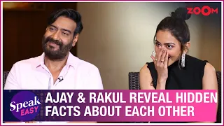 Ajay Devgn & Rakul Preet Singh REVEAL unknown facts & hidden secrets about each other