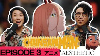 Save Meowy! 🐱- Chainsaw Man Episode 3 Reaction