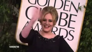 Adele on the Red Carpet at the 70th Annual Golden Globe Awards (Golden Globe winner)