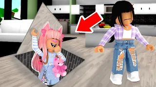 😅Paso 24hrs en la casa de un desconocido en Brookhaven 😮/Roblox