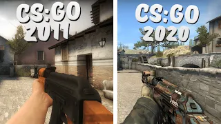 🚩СЕКРЕТНАЯ ВЕРСИЯ КС ГО 2011 ГОДА! СРАВНЕНИЕ CSGO 2011 и 2020! ПЕРВАЯ ВЕРСИЯ CS:GO!