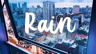 Rain Sound, Buenos Aires — Rain On Window: Sound for Sleeping【4K】 😴☔️