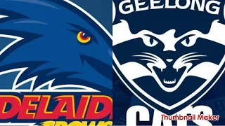 Round 18, 2021; Adelaide Vs Geelong - AFL Evolution 2