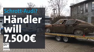 Kurioses Gebrauchtwagenangebot: Abgetauchter Audi sucht neuen Besitzer | Abendschau | BR24