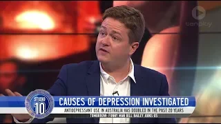 Johann Hari Challenges What We Think About Depression | Studio 10