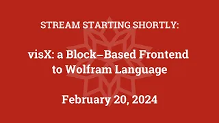 visX: a Block-Based Frontend to Wolfram Language