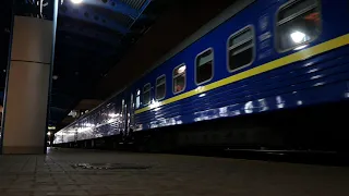 🇺🇦 UltraHD 4K Електровоз ЧС8-011 з поїздом EN 29 Київ-Ужгород