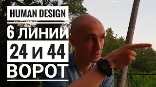 Дизайн Человека 24 и 44 ворота. 6 линии Даниил Трофимов. Human Design