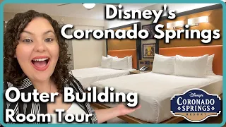 Disney’s Coronado Springs (Outer Building) Room Tour | Walt Disney World Moderate Resort