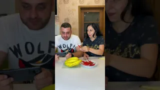 Hot chili pepper with banana🔥 Prank #shorts Best TikTok video by MoniLina