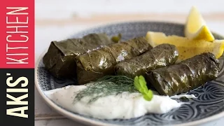 Greek Dolmades - Stuffed Vine Leaves | Akis Petretzikis