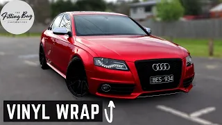 I Vinyl Wrapped My Audi S4!