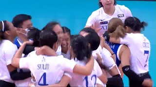 Ateneo vs. Adamson set 5 finish | UAAP Season 84 Women's Volleyball