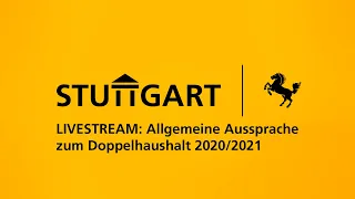 Doppelhaushalt 2020/2021 der Stadt Stuttgart: Allgemeine Aussprache