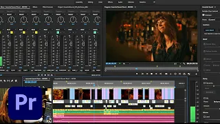 How to Mix Dialogue, Music & SFX w/Essential Sound in Premiere Pro | Adobe Creative Cloud