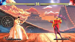 Chun-Li vs Rose (Hardest AI) - Street Fighter V