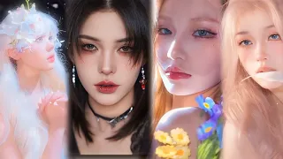 ASIAN GIRL MAKEUP TRANSITION TIKTOK COMPILATION VIDEO 🤎 BEAUTIFUL TRANSITION TIKTOK COMPILATION