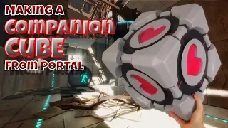 Making a Companion Cube from Portal