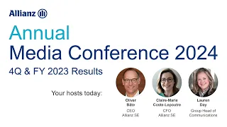 Allianz Financial Results 2023: Annual Media Conference