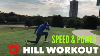 Leg Day Hill Workout (Strength and Speed) with Coach Lyonel Anderson