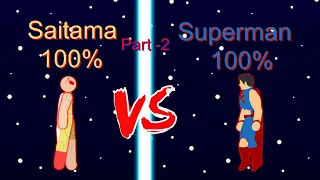 Superman vs Saitama Part -2 (Sticknodes) Animation