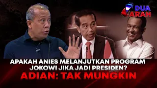 Politisi PDIP Yakin Program Jokowi Tak Dilanjut Jika Anies Jadi Presiden | DUA ARAH