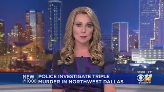 Dallas Police Investigate Triple Homicide At Motel