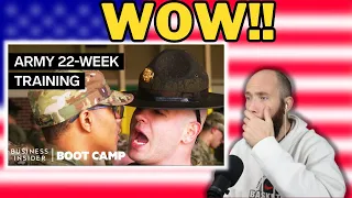 South African Reacts to What Army Recruits Go Through At Boot Camp