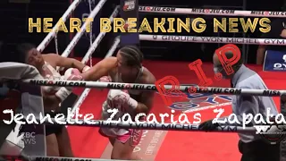 18-year-old boxer dies after match in Montreal.Mexican boxer Jeanette Zacarias Zapata was knocked….