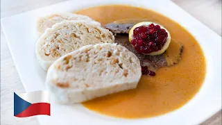 SO SCHMECKT EUROPA: Tschechien 🇨🇿 - Svíčková omáčka s knedlíkem