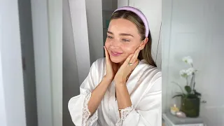 Miranda Kerr's Night Ritual Skincare with KORA Organics