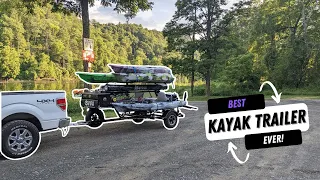 Don't Miss This! The Best Kayak Trailer On The Market.