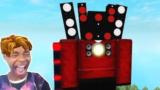 Roblox BUILD A BOAT Funny Moments Memes (INFECTED TITAN SPEAKERMAN)