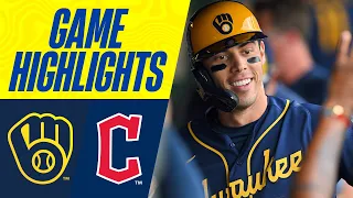 Brewers vs. Guardians Game Highlights (6/25/23) | MLB Highlights