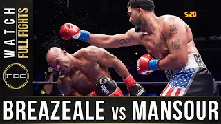 Breazeale vs Mansour FULL FIGHT: January 23, 2016 - PBC on FOX