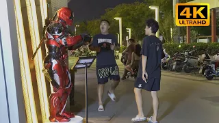 【209】梅开二度！来自猛男的恶龙咆哮.Funny Iron Deadpool prank in China.