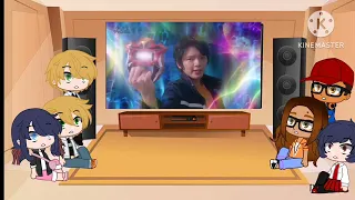 MLB/Miraculous Ladybug react to Ultraman Geed Royal Mega Master vs Ultraman Belial (Chimeraberos)